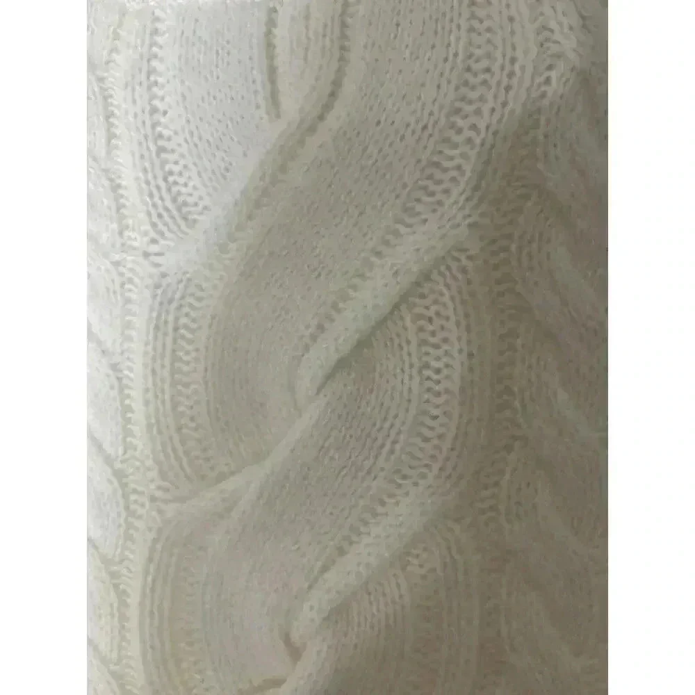 AMI Dans La Rue Anthropologie 100% Cashmere Sweater Poncho Ivory White Size XS - Picture 4 of 6